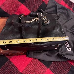 Black Leather Handbag